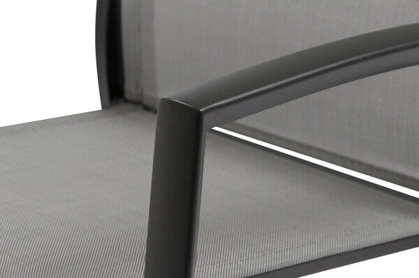 SIENA GARDEN Velia / Silva Dining Set, Anthrazit/washed Grey, Alu/Ranotex/Keramik, 6 Sessel, Tisch 180 X 100 Cm 10 SIENA GARDEN Velia / Silva Dining Set, Anthrazit/washed Grey, Alu/Ranotex/Keramik, 6 Sessel, Tisch 180 X 100 Cm – Bild 9